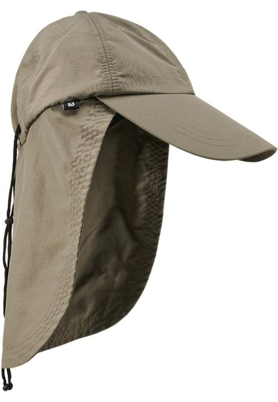 Cap with neck protection