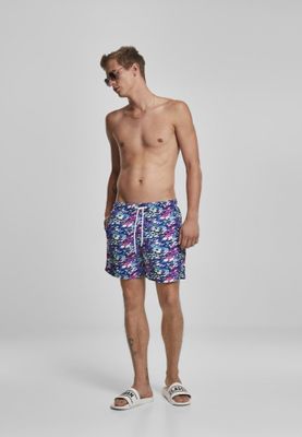 Multicolor swim shorts