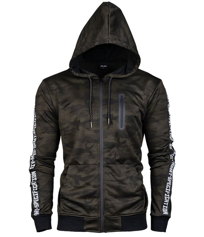 Training jacket woodland