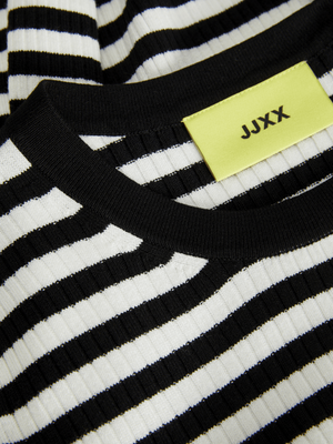 Women's ribbed striped longsleeve