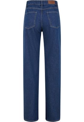 Rakt Skuren Denim Byxa Dam