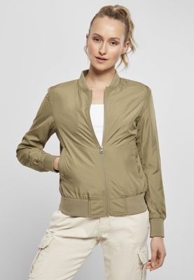 Women's bomber jacket with thin lining