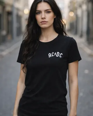 AC/DC For Those About To Rock Girly Tee