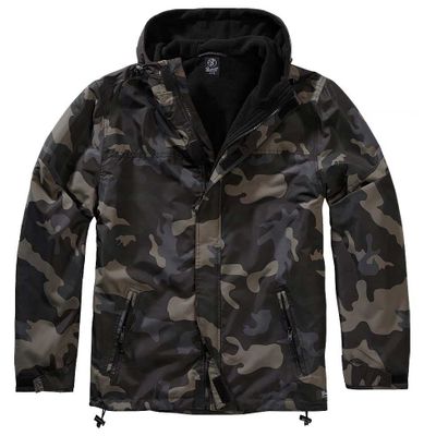 Foret vindjakke i camouflage