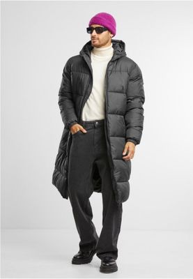 Lång puffer jacka herr