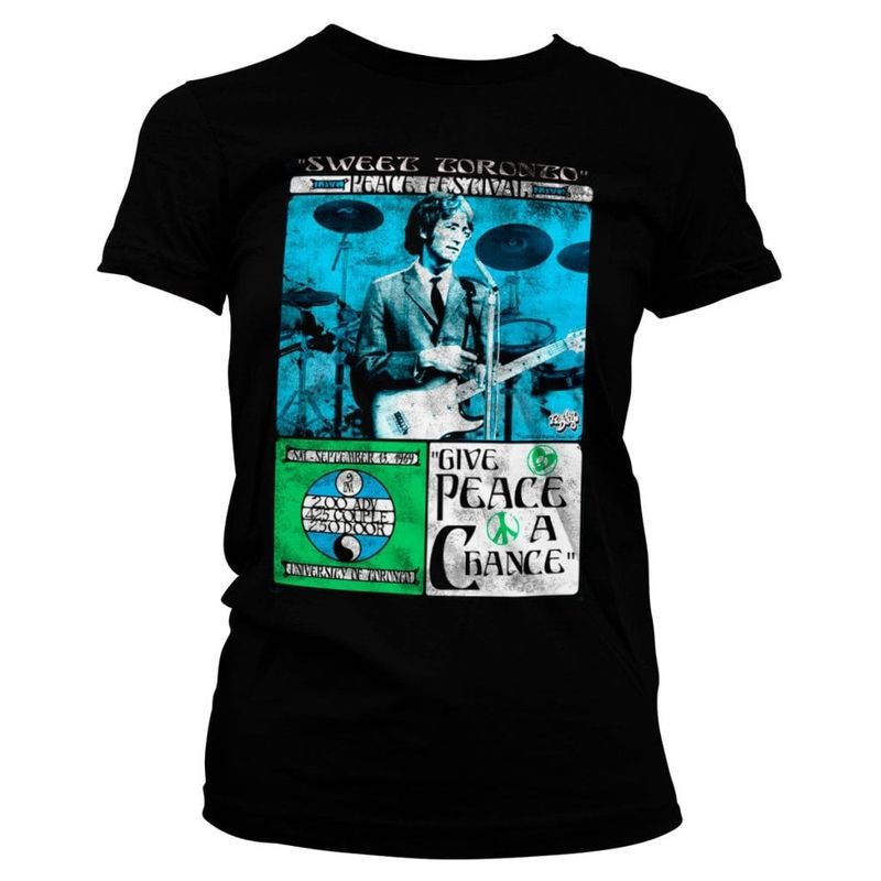 John Lennon - Toronto Peace Festival girl T-shirt