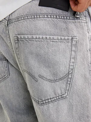 Ljusgrå jeans relaxed fit herr - CHRIS