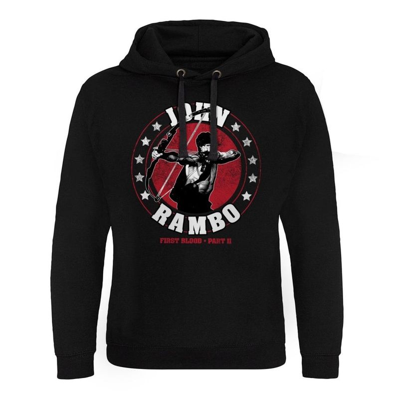 John Rambo BOW Epic Hoodie Mand