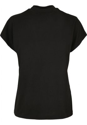 Long top with high neck lady