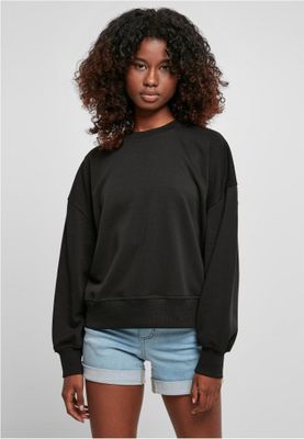 Ladies Oversized Rainbow Crewneck