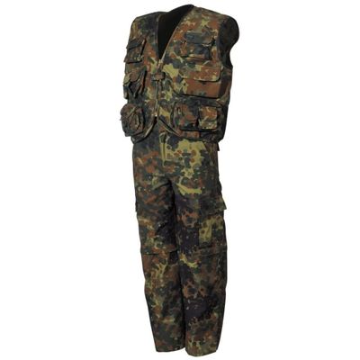 Military vest and pants child