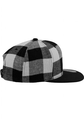 Checkered flannel cap