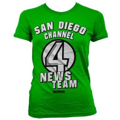 San Diego Channel 4 Girly T-shirt