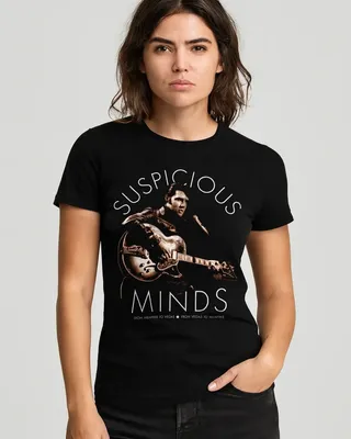 Elvis Presley - Suspicious Minds Girly Tee