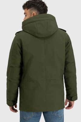 Darren parka with detachable hood