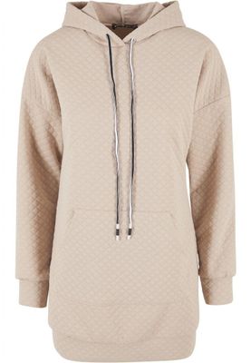 Women's hoodie with diamond pattern