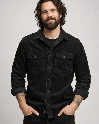 Corduroy Classic Shirt Long Sleeve