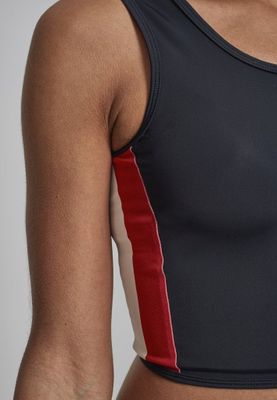 Sport top with zipper ladies