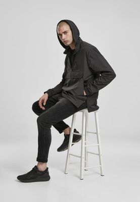 Hidden Hood Pull Over Jacket