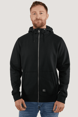 Basic zipped hoodie