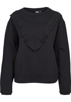 Sweatshirt with long bodice