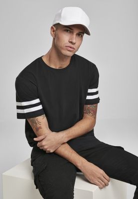 Long T-shirt with stripes men