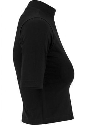 Top with turtleneck neck lady
