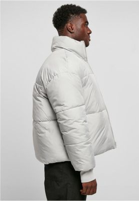 Oversize puffer jacket in short model men