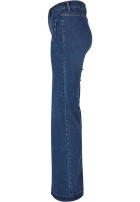 Ladies Vintage Flared Denim Pants