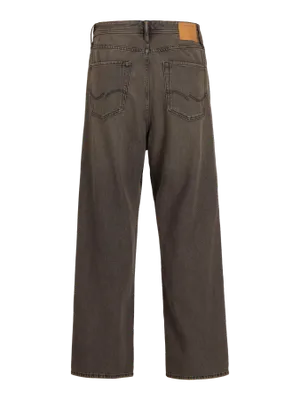 Mörka loose fit jeans herr - RON