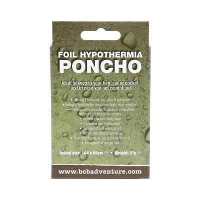 Emergency poncho