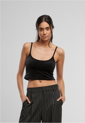 Ladies Short Velvet Top