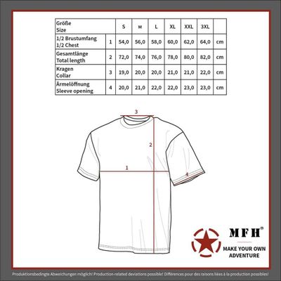 Army T-shirt sort