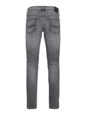 Svarta stentvättade jeans slim fit - GLENN