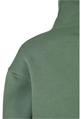 Ladies Organic Short High Neck Crew