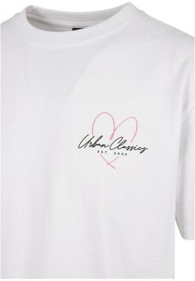 T-shirt för dam med logotyp bröst regular – vit (variant)