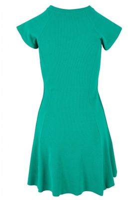 Short-sleeved skater dress