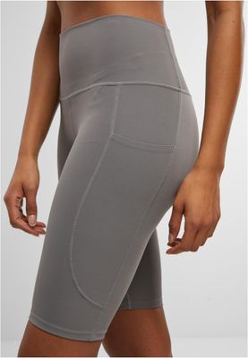 Cykelshorts för damer med sidosömsfickor och stöd