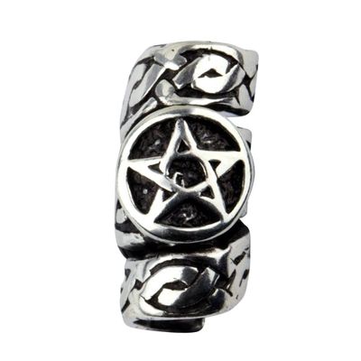Pentagram snoet skæg perle