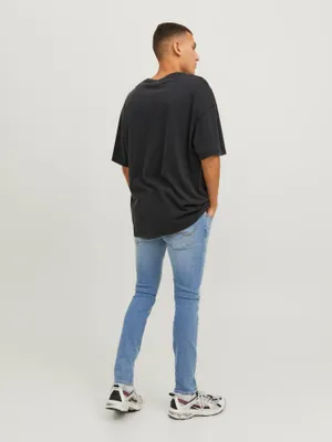 Skinny fit jeans ljusblå her - LIAM