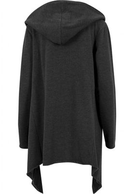 Lang cardigan med hætte mænd