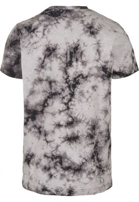 Svart och vit t-shirt i batikmönster