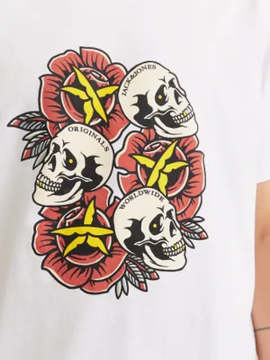 J&J skulls T-shirt - herr