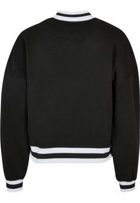 Ladies Oversized College Sweat Jacket