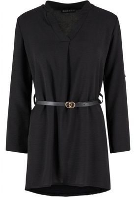 Women's long muslin shirt