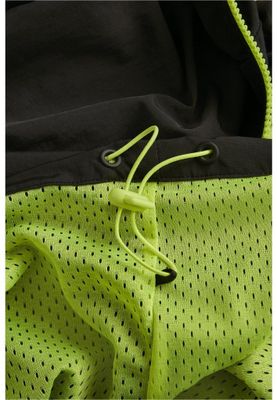 Contrast Pull Over Jacket