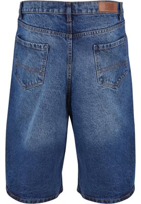 90-tals jeansshorts med oversize passform