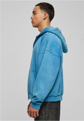 Heavy Sand Washed 90's Zip Hoody