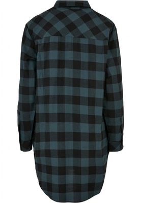 Oversize flannel dress - ladies