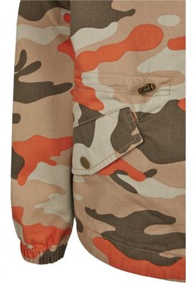 Parka in brick camo dam